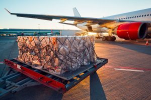 Proceso comercial con transporte aéreo