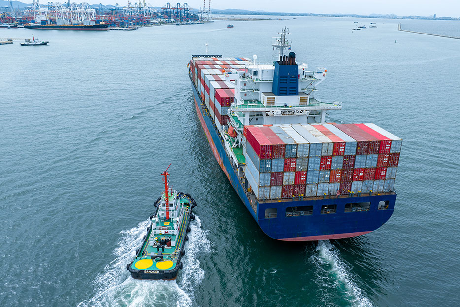 Ship transports goods under a minor bilateral agreement.