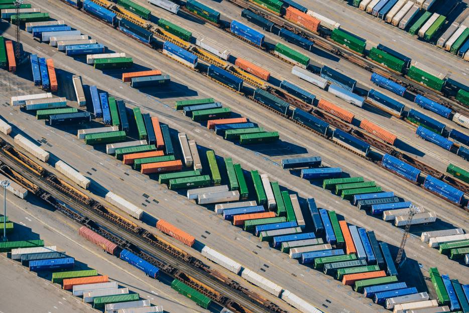containers with international products